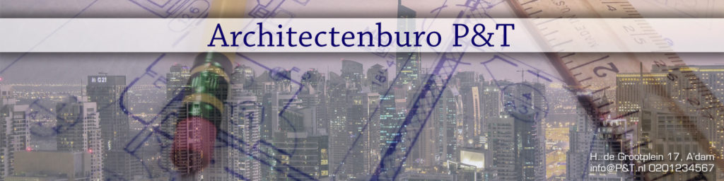 architectenburo P&T linkedin header vb profielfotograaf tessa witvoet